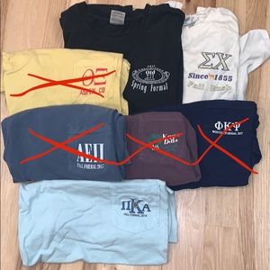 Greek Life/ Frat/ sorority shirts